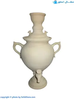 ست سماور سفالی خام