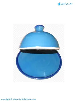 کره خوری سفالی فیروزه ای