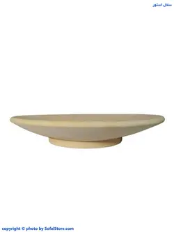 بشقاب سفالی خام قطر 30 سانتی