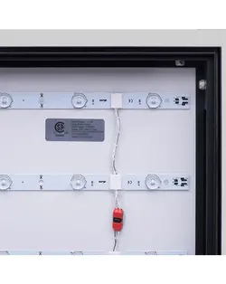 لایت باکس فریم لس مشکی ۴٫۵ سانتی متر یکطرفه