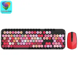کیبورد و ماوس بیسیم مافی مدل Honey Plus
