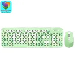 کیبورد و ماوس بیسیم مافی مدل Honey Plus