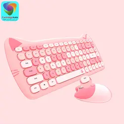 کیبورد و ماوس بیسیم گیزر مدل GEEZER Meoe Meoe