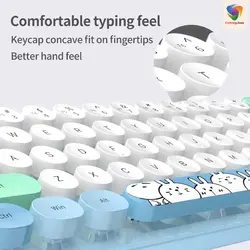 کیبورد و ماوس بیسیم مافی مدل I bean pro