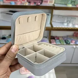 جعبه جواهرات مدل چرمی مسافرتی