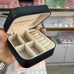 جعبه جواهرات مدل چرمی مسافرتی