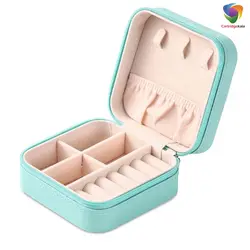 جعبه جواهرات مدل چرمی مسافرتی