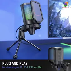 میکروفن کندانسر گیمینگ فای فاین مدل A6V