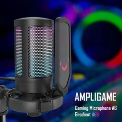 میکروفن کندانسر گیمینگ فای فاین مدل A6V