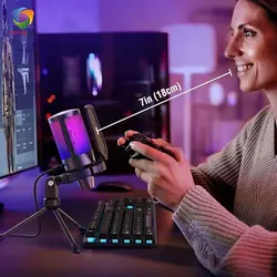 میکروفن کندانسر گیمینگ فای فاین مدل A6V