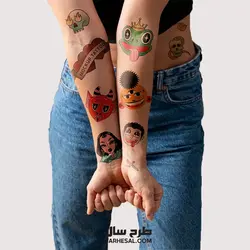 موکاپ تتو 5379 | طرح سال