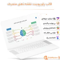 قالب پاورپوینت نقشه ذهنی ❤️ متحرک - اسلاید مستر