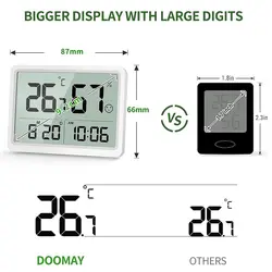 رطوبت و دما سنج کالیبره شده با صفحه نمایش LCD - فروشگاه وی وان