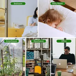 رطوبت و دما سنج کالیبره شده با صفحه نمایش LCD - فروشگاه وی وان