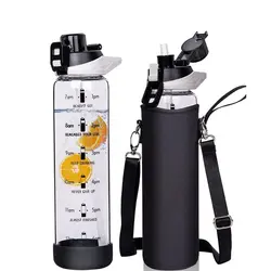 بطری آب شیشه ای ورزشی برند Seekua - فروشگاه وی وان