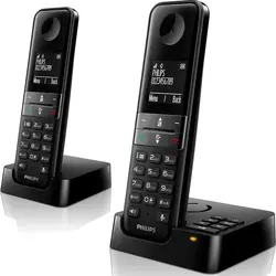 تلفن بی سیم دوتایی PHILIPS D475 DUO - فروشگاه وی وان