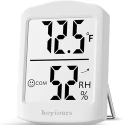 دماسنج و رطوبت سنج دیجیتالی hoyiours با سنسور دوگانه - فروشگاه وی وان