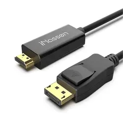 کابل اصلی Display Port به Hdmi برند iNassen - فروشگاه وی وان