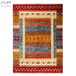 فرش دستباف سه متری طرح گبه بافت افغان کد D02173A
