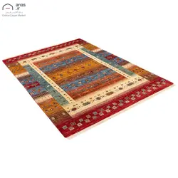 فرش دستباف سه متری طرح گبه بافت افغان کد D02173A