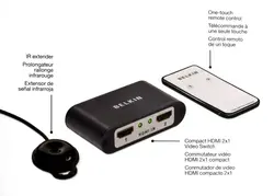 افزایش و سوئیچ HDMI یک به دو 1080p (belkin)