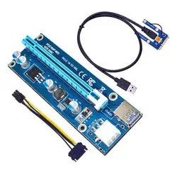 رایزر کارت گرافیک تبدیل PCI EXPRESS 1X به 16Xمدل 008S مناسب برای لپ تاپ