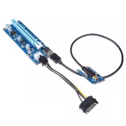 رایزر کارت گرافیک تبدیل PCI EXPRESS 1X به 16Xمدل 008S مناسب برای لپ تاپ