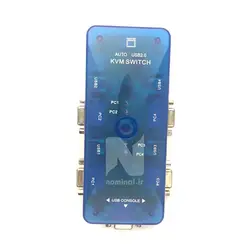 سوييچ KVM چهار پورت خودکار AUTO (USB)
