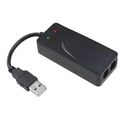 فکس مودم اکسترنال دو پورت (USB fax & modem)