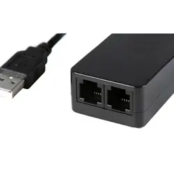 فکس مودم اکسترنال دو پورت (USB fax & modem)