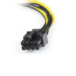 کابل تبدیل برق مولکس به 8 پین گرافیک (Ide Molex To vga 8-Pin)
