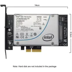 کارت تبدیل اس اس دی U.2 SFF-8639 به PCI-e 4x