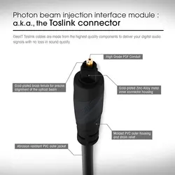 کابل اپتیکال صدا 3 متری لمونتک (DIGITAL OPTICAL 3M)
