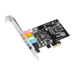 کارت صدا اینترنال حرفه ای pci express لمونتک