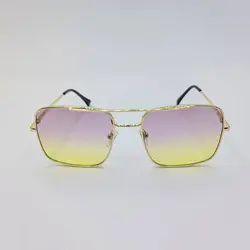 خرید عینک دید در شب برند پلیس با عدسی دو رنگ صورتی و زرد مدل 7032 | فروشگاه آرکوشاپ