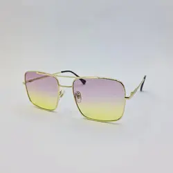 خرید عینک دید در شب برند پلیس با عدسی دو رنگ صورتی و زرد مدل 7032 | فروشگاه آرکوشاپ