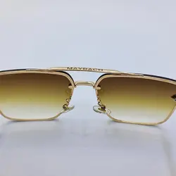 خرید عینک آفتابی میباخ بدون فریم و طلایی رنگ و لنز قهوه ای سایه روشن مدل 22036 | فروشگاه اینترنتی آرکوشاپ | خرید عینک آفتابی مردانه و زنانه