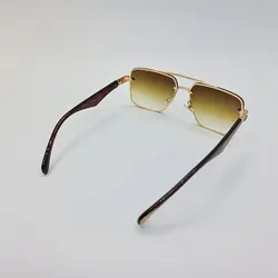 خرید عینک آفتابی میباخ بدون فریم و طلایی رنگ و لنز قهوه ای سایه روشن مدل 22036 | فروشگاه اینترنتی آرکوشاپ | خرید عینک آفتابی مردانه و زنانه