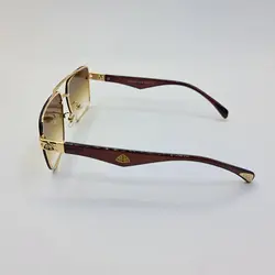 خرید عینک آفتابی میباخ بدون فریم و طلایی رنگ و لنز قهوه ای سایه روشن مدل 22036 | فروشگاه اینترنتی آرکوشاپ | خرید عینک آفتابی مردانه و زنانه