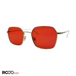 خرید عینک شب با فریم طلایی و فلزی و عدسی قرمز برند شنل مدل 22011 | فروشگاه آرکوشاپ