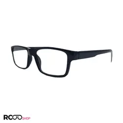 خرید عینک مطالعه با نمره +3.00 با فریم مشکی و مستطیلی شکل مدل FH631 | فروشگاه آرکوشاپ