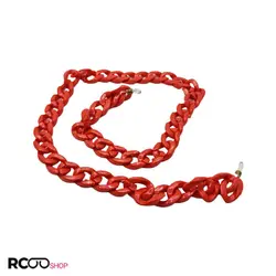 خرید بند عینک آجری رنگ پلاستیکی با حلقه درشت مدل 991566 | فروشگاه آرکوشاپ