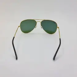 خرید عینک آفتابی خلبانی برند ریبن با فریم طلایی و لنز سبز مدل BL3026 | فروشگاه آرکوشاپ