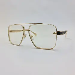 خرید عینک میباخ با فریم طلایی و عدسی شفاف و بی رنگ مدل BPS620 | فروشگاه آرکوشاپ