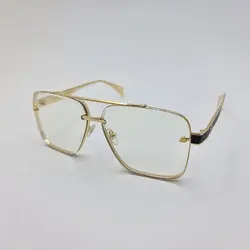 خرید عینک میباخ با فریم طلایی و عدسی شفاف و بی رنگ مدل BPS620 | فروشگاه آرکوشاپ