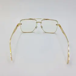 خرید عینک میباخ با فریم طلایی و عدسی شفاف و بی رنگ مدل BPS620 | فروشگاه آرکوشاپ