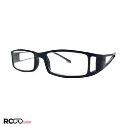 خرید عینک مطالعه نمره +2.50 با فریم مشکی و مستطیلی شکل مدل Y104 | فروشگاه آرکوشاپ