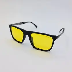 خرید عینک دید در شب پلاریزه با فریم ویفرر و رنگ مشکی مات Deselz مدل 18170 | فروشگاه آرکوشاپ