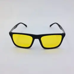 خرید عینک دید در شب پلاریزه با فریم ویفرر و رنگ مشکی مات Deselz مدل 18170 | فروشگاه آرکوشاپ