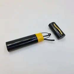 خرید عینک مطالعه با نمره چشم 1.50 و طرح خودکاری و قاب مشکی و زرد | فروشگاه آرکوشاپ